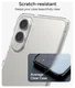 ZAGG Crystal Palace Samsung Galaxy S25 Edge Hoesje 4M DropProof Transparant afbeelding 5