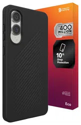 ZAGG Luxe Samsung Galaxy S25 Edge Hoesje Back Cover 3M Valbescherming Zwart afbeelding