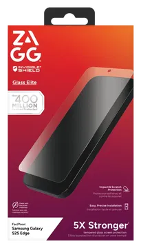 InvisibleShield Glass Elite Samsung Galaxy S25 Edge Screen Protector