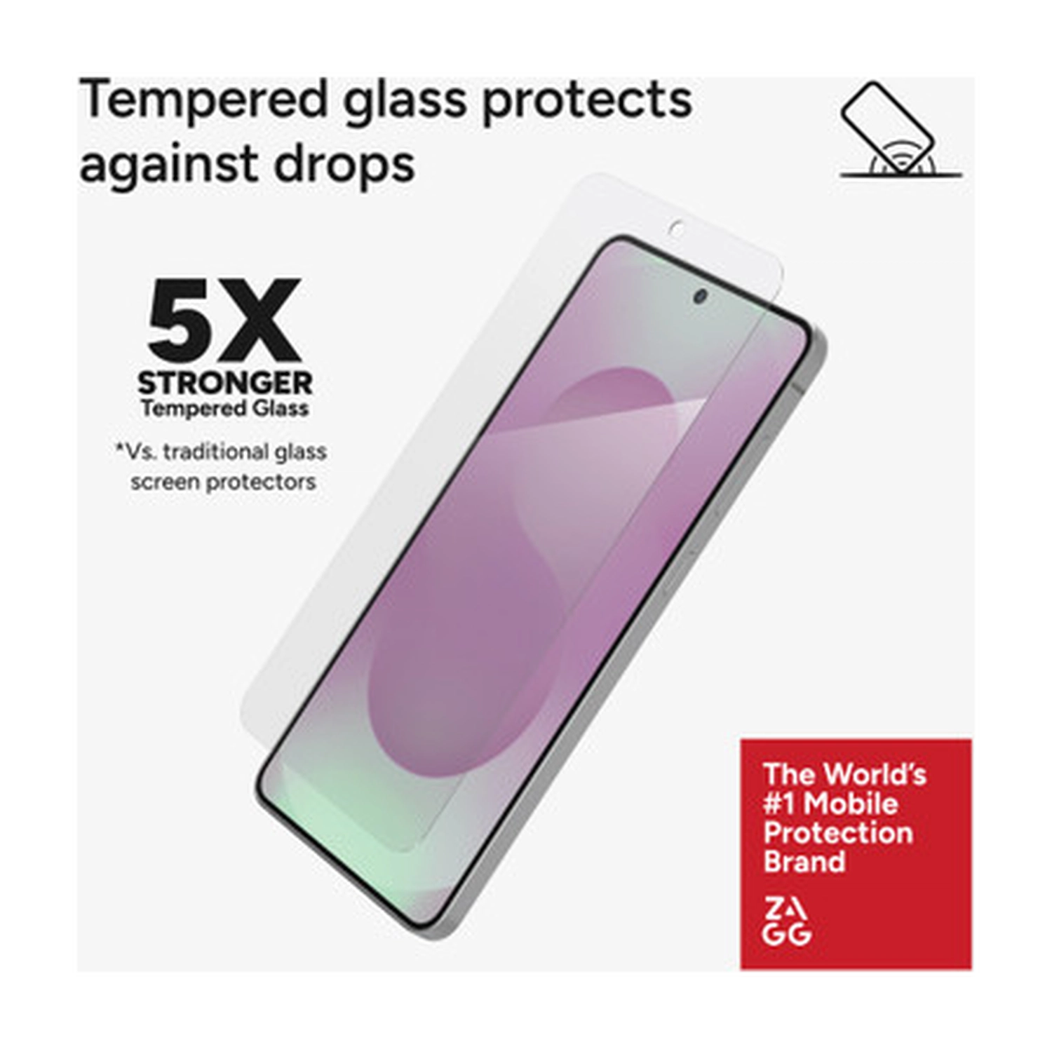InvisibleShield Glass Elite Samsung Galaxy S25 Edge Screen Protector afbeelding 5