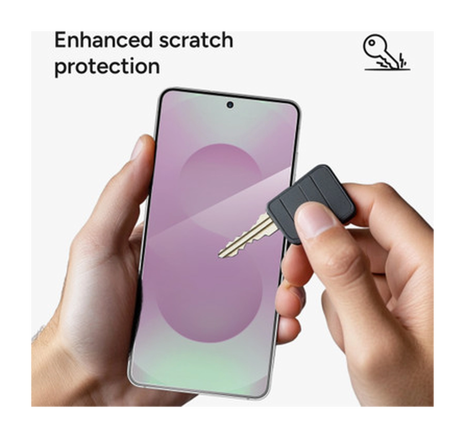 InvisibleShield Glass Elite Samsung Galaxy S25 Edge Screen Protector afbeelding 6