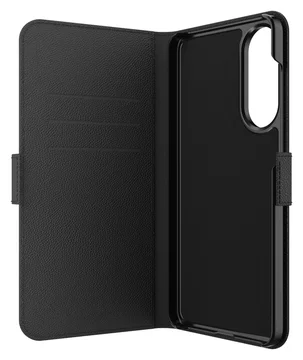 ZAGG Folio Samsung Galaxy S25 Edge Hoesje Portemonnee Book Case Zwart