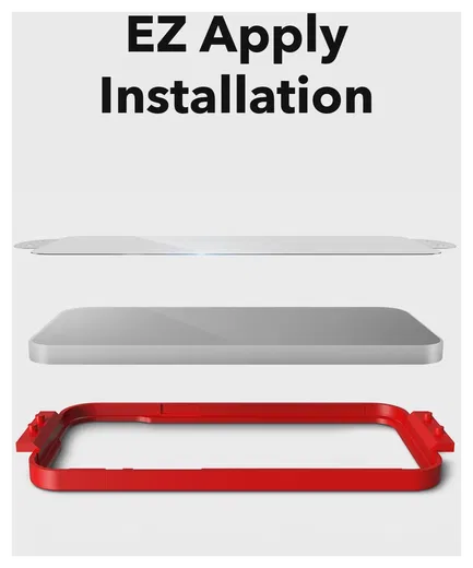 InvisibleShield Fusion Privacy Samsung Galaxy S25 Edge Screen Protector afbeelding 2