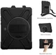Samsung Galaxy Tab Active5 Pro Hoes Back Cover met Kickstand en Handriem Zwart afbeelding 3