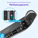 Nintendo Switch 2 Hoesje TPU Back Cover Case Transparant Zwart afbeelding 5