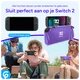 Nintendo Switch 2 Hoesje TPU Back Cover Case Transparant Paars afbeelding 3