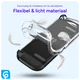 Nintendo Switch 2 Hoesje TPU Back Cover Case Transparant Glitter afbeelding 4