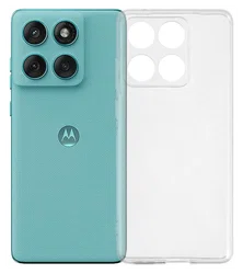 Motorola Edge 60 Fusion Hoesje Dun TPU Back Cover Transparant afbeelding
