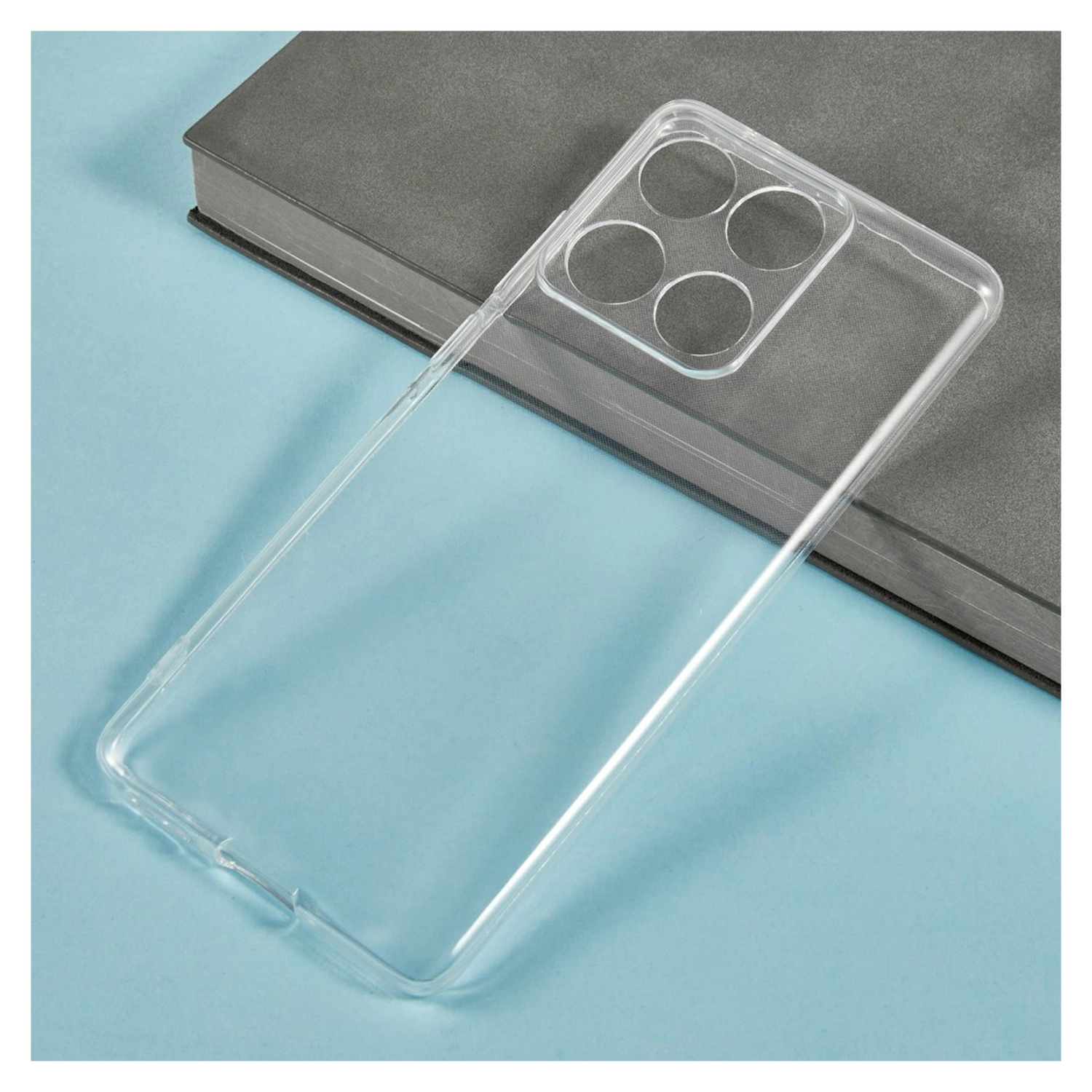 Motorola Edge 60 Fusion Hoesje Dun TPU Back Cover Transparant afbeelding 3