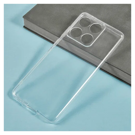 Motorola Edge 60 Fusion Hoesje Dun TPU Back Cover Transparant afbeelding 3