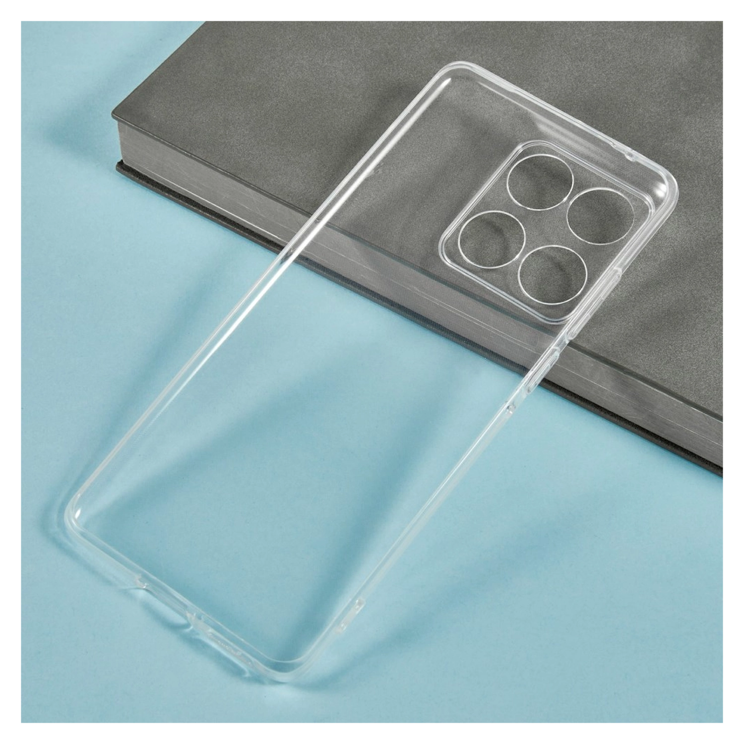 Motorola Edge 60 Fusion Hoesje Dun TPU Back Cover Transparant afbeelding 4