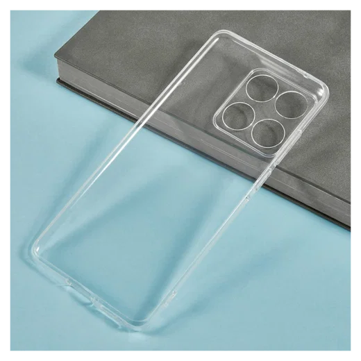 Motorola Edge 60 Fusion Hoesje Dun TPU Back Cover Transparant afbeelding 4