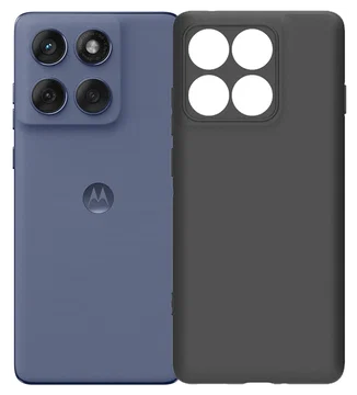 Motorola Edge 60 Fusion Hoesje Dun TPU Back Cover Matte Zwart