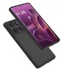 Motorola Edge 60 Fusion Hoesje Dun TPU Back Cover Matte Zwart afbeelding 5