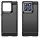 Motorola Edge 60 Fusion Hoesje Geborsteld TPU Flexibele Back Cover Zwart afbeelding 2