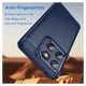 Motorola Edge 60 Fusion Hoesje Geborsteld TPU Flexibele Back Cover Blauw afbeelding 4