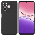Oppo A5 Pro Hoesje Dun TPU Back Cover Matte Zwart
