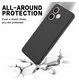 Oppo A5 Pro Hoesje Dun TPU Back Cover Matte Zwart afbeelding 4