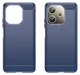 Oppo A5 Pro Hoesje Geborsteld TPU Flexibele Back Cover Blauw afbeelding 2