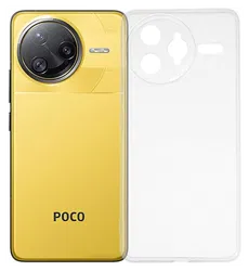 Xiaomi Poco F7 Ultra Hoesje Dun TPU Back Cover Transparant afbeelding
