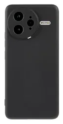 Xiaomi Poco F7 Ultra Hoesje Dun TPU Back Cover Matte Zwart afbeelding