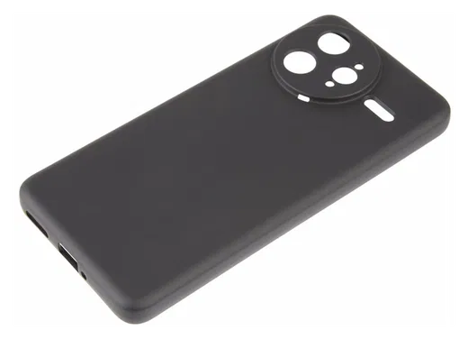 Xiaomi Poco F7 Ultra Hoesje Dun TPU Back Cover Matte Zwart afbeelding 3