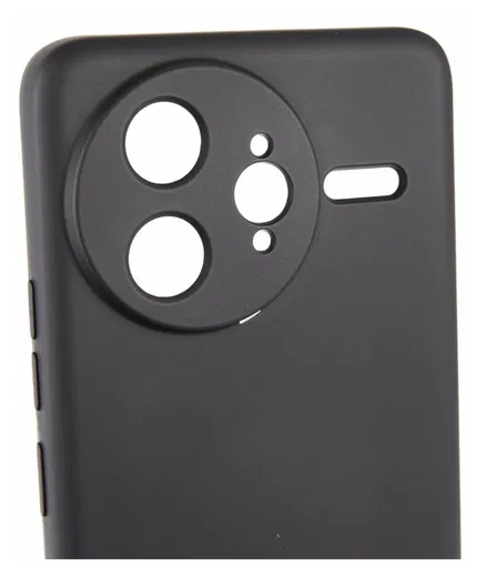 Xiaomi Poco F7 Ultra Hoesje Dun TPU Back Cover Matte Zwart afbeelding 6