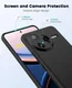 Xiaomi Poco F7 Ultra Hoesje Dun TPU Back Cover Matte Zwart afbeelding 3