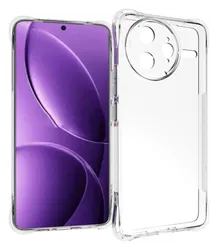 Xiaomi Poco F7 Ultra Hoesje Schokbestendig en Dun TPU Back Cover Transparant afbeelding