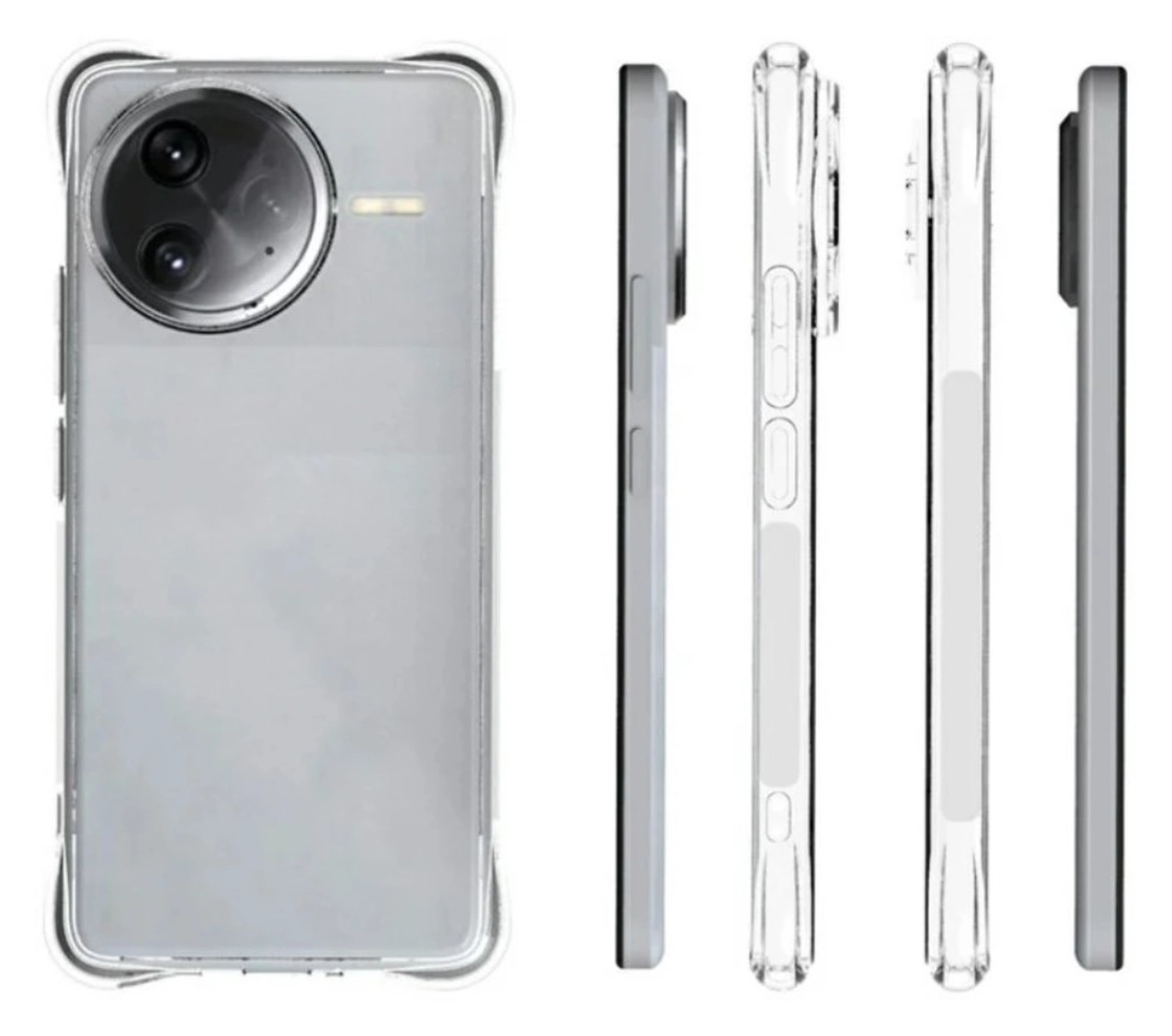 Xiaomi Poco F7 Ultra Hoesje Schokbestendig en Dun TPU Back Cover Transparant afbeelding 6