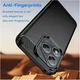 Honor 400 Lite Hoesje Geborsteld TPU Flexibele Back Cover Zwart afbeelding 5