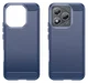 Honor 400 Lite Hoesje Geborsteld TPU Flexibele Back Cover Blauw afbeelding 2