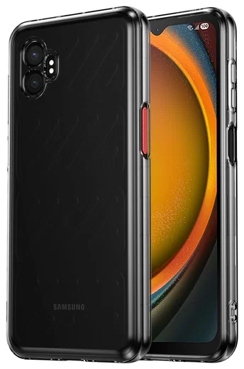 Samsung Galaxy Xcover 7 Pro Hoesje Dun TPU Back Cover Transparant afbeelding 1