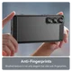 Sony Xperia 1 VII Hoesje Geborsteld TPU Flexibele Back Cover Zwart afbeelding 6