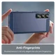 Sony Xperia 1 VII Hoesje Geborsteld TPU Flexibele Back Cover Blauw afbeelding 6