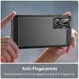 Samsung Galaxy M56 Hoesje Geborsteld TPU Flexibele Back Cover Zwart afbeelding 6
