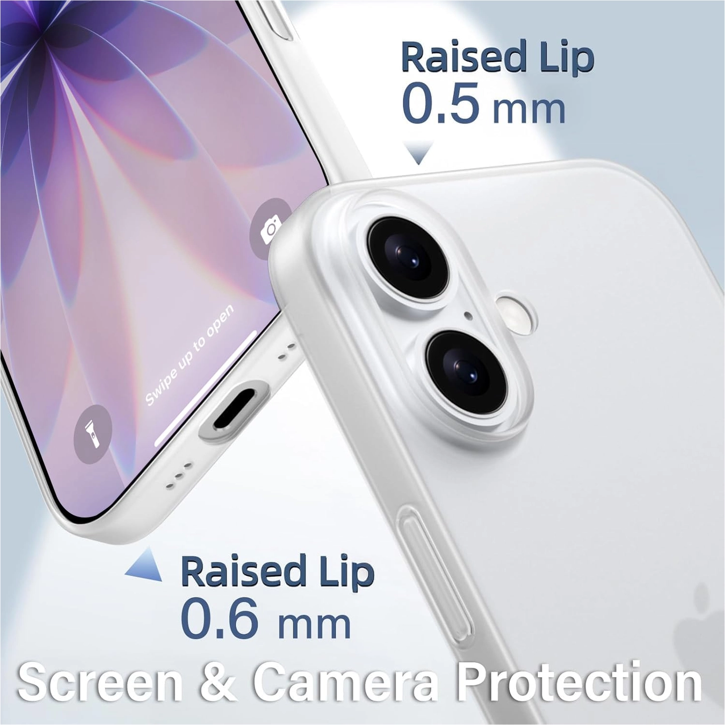 Apple iPhone 17 Hoesje Dun TPU Back Cover Transparant afbeelding 5