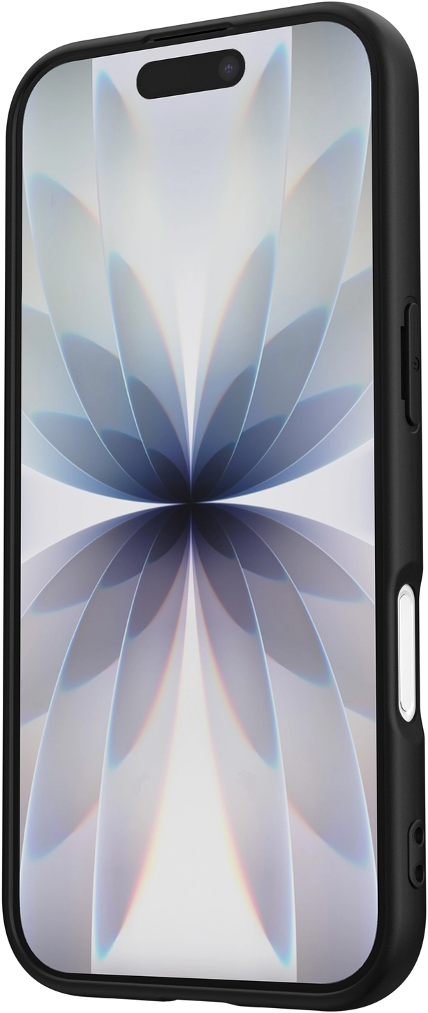 Apple iPhone 17 Hoesje Dun TPU Back Cover Matte Zwart afbeelding 9