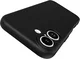 Apple iPhone 17 Hoesje Dun TPU Back Cover Matte Zwart afbeelding 10