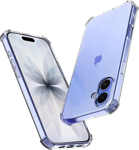 Apple iPhone 17 Hoesje Schokbestendig en Dun TPU Back Cover Transparant afbeelding 1