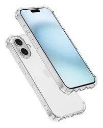 Apple iPhone 17 Hoesje Schokbestendig en Dun TPU Back Cover Transparant afbeelding