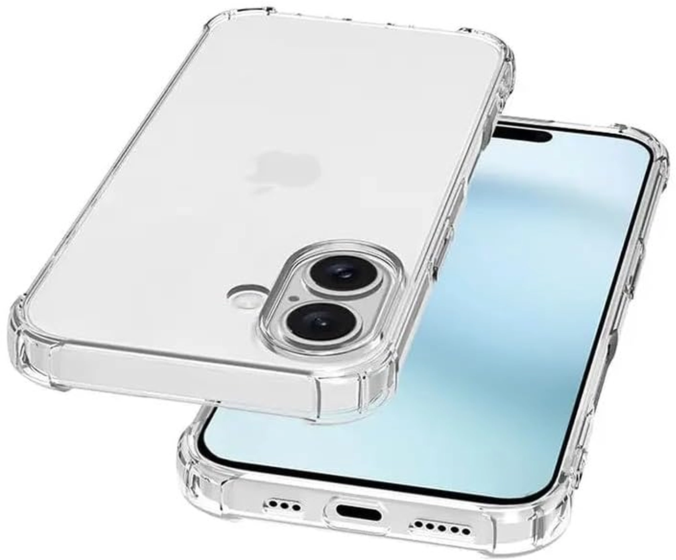 Apple iPhone 17 Hoesje Schokbestendig en Dun TPU Back Cover Transparant afbeelding 7