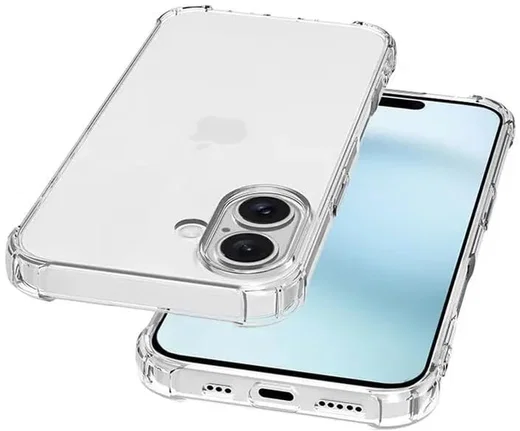 Apple iPhone 17 Hoesje Schokbestendig en Dun TPU Back Cover Transparant afbeelding 7