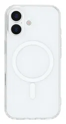 Apple iPhone 17 Hoesje met MagSafe Dun TPU Back Cover Transparant afbeelding