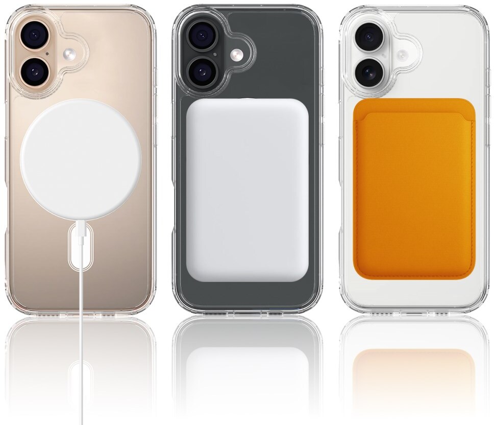 Apple iPhone 17 Hoesje MagSafe Dun TPU Back Cover Transparant afbeelding 8