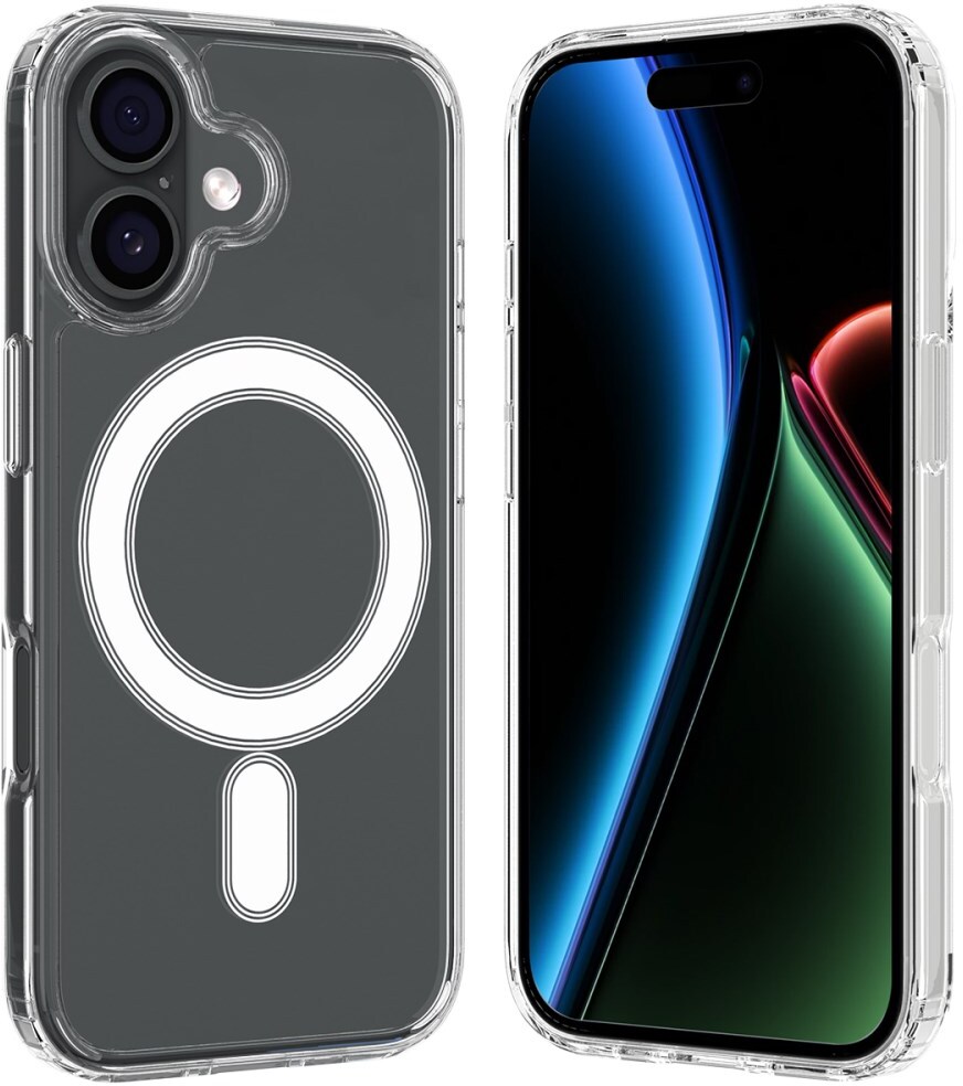 Apple iPhone 17 Hoesje MagSafe Dun TPU Back Cover Transparant afbeelding 12