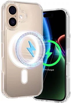 Apple iPhone 17 Hoesje MagSafe Dun TPU Back Cover Transparant