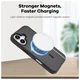 Apple iPhone 17 Hoesje Dual-Layer Hybride Back Cover met MagSafe Zwart afbeelding 3