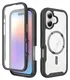 Apple iPhone 17 Hoesje Full Protect 360° Cover met MagSafe Zwart