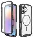 Apple iPhone 17 Hoesje Full Protect 360° Cover met MagSafe Zwart